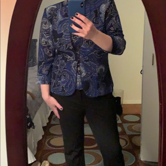 Alex Evenings Jacket with Tank - Picture 2 of 6